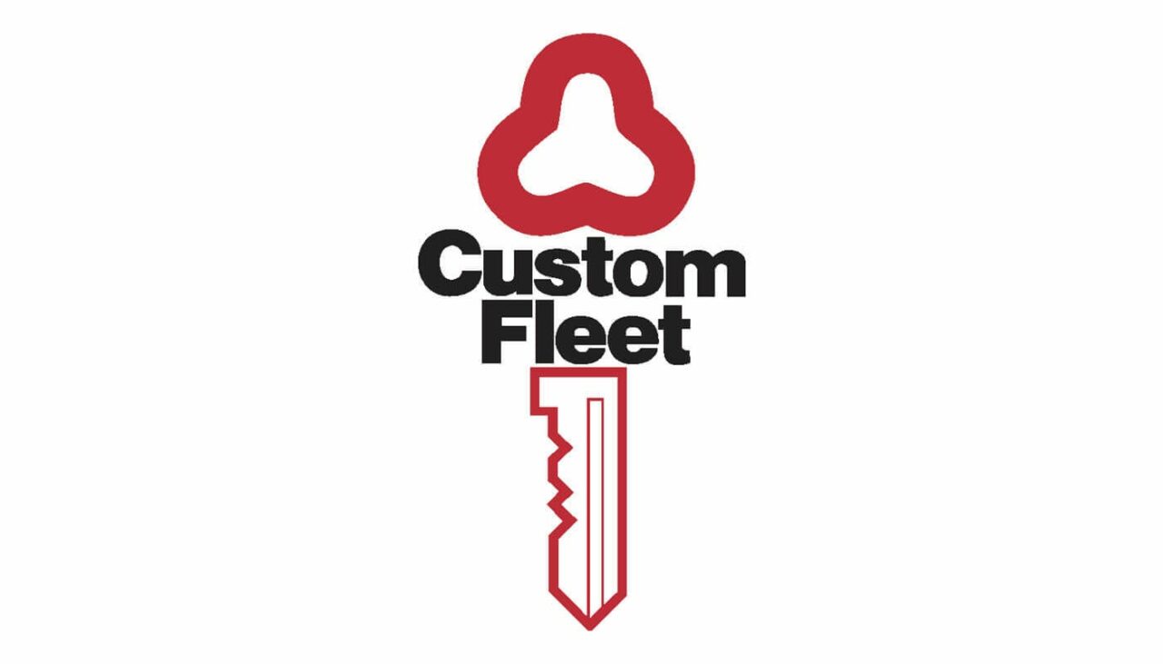 Custom Fleet Logo in shape of a red key