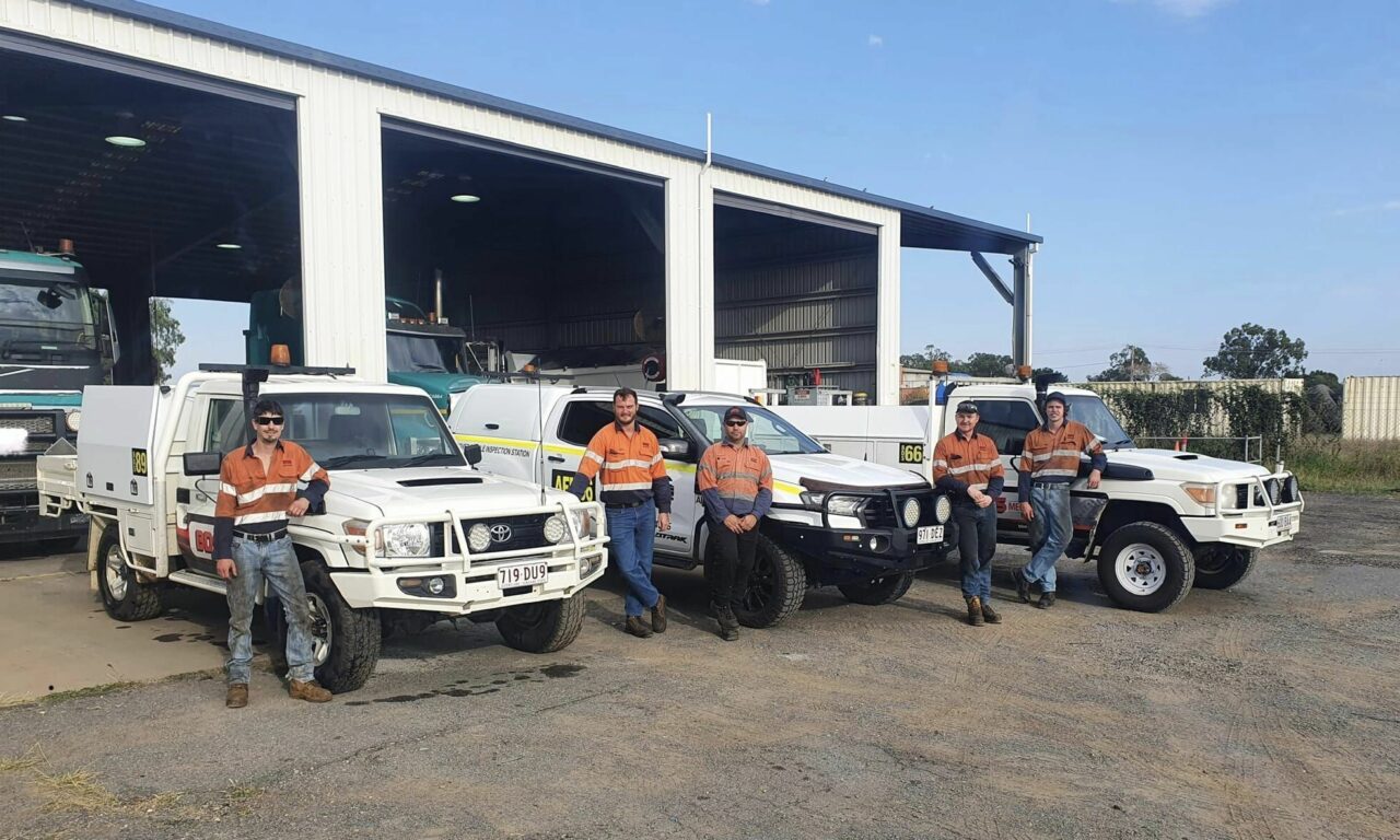 Bds Mechanical Repairs Rockhampton and Gracemere boys standing in front of workshop