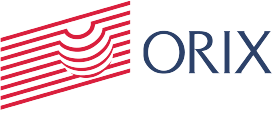 Red and blue Orix Logo