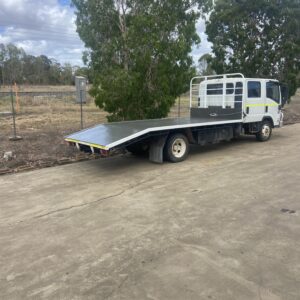 BDS Mechanical Repairs Bundaberg manufacturing a Flatbed Tray for Speedway Ventures