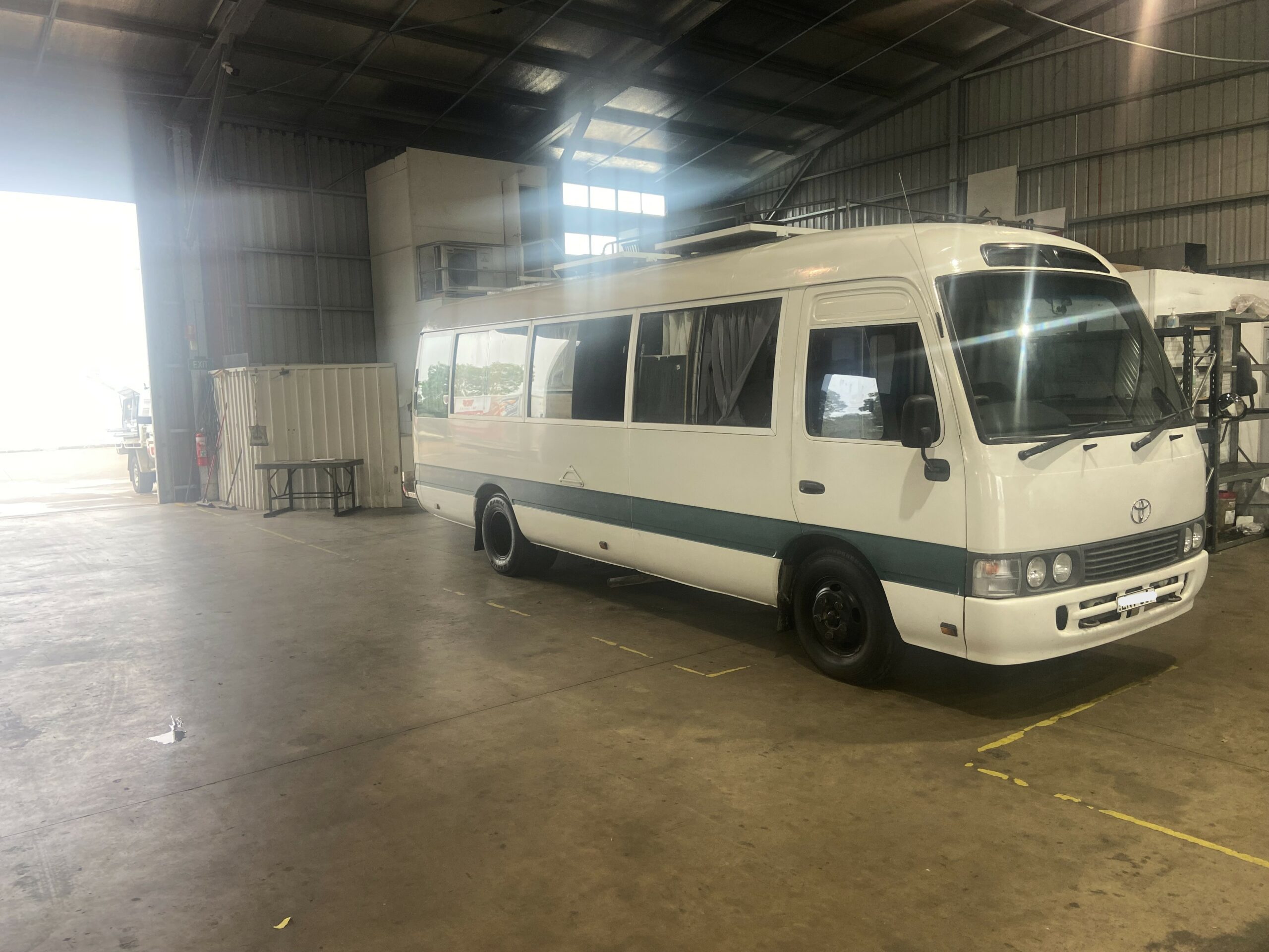 BDS Mechanical Repairs Bundaberg with an RV parked outside the workshop