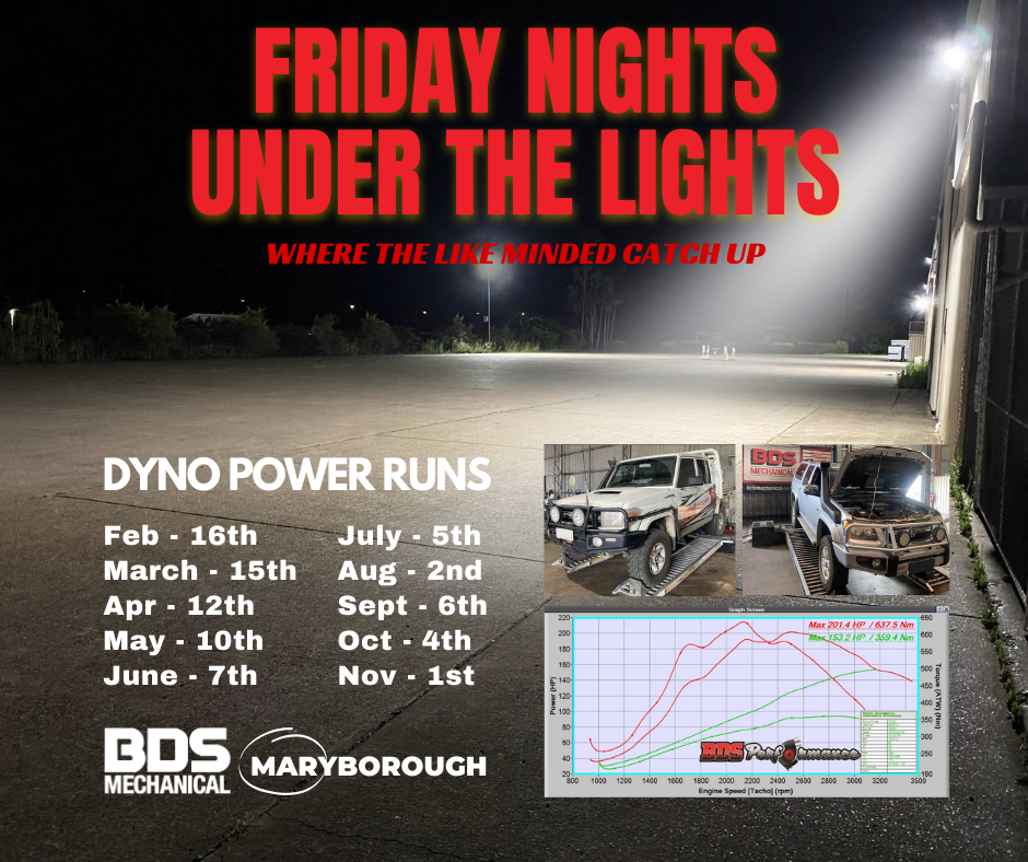 BDS Mechanical Maryborough Dyno Runs